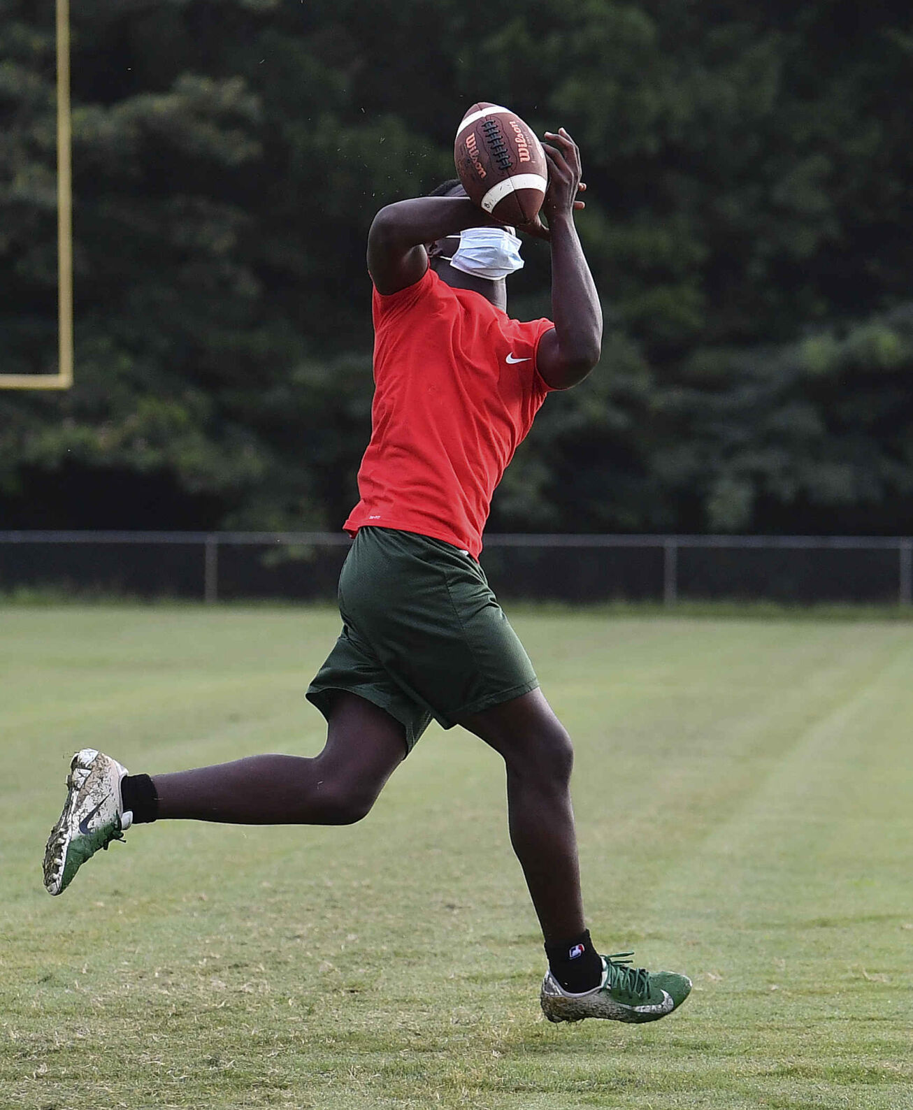 West Florence High School football practice